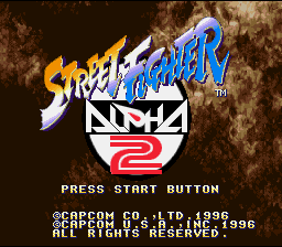 Street Fighter Alpha 2 screenshot 3 for Super Nintendo